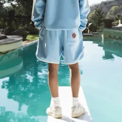 Homme SWEET PANTS PIQUE SHORT VARSITY BLUE