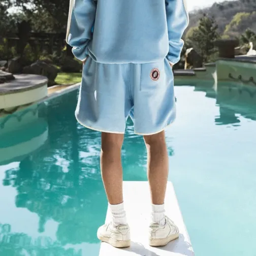 Homme SWEET PANTS PIQUE SHORT VARSITY BLUE