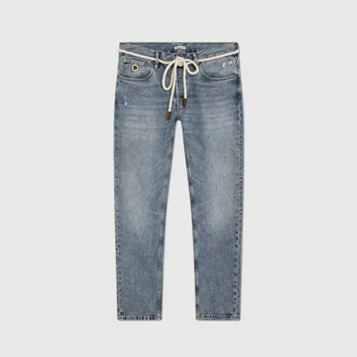 Femme SWEET PANTS SLIM FIT BLUE VINTAGE