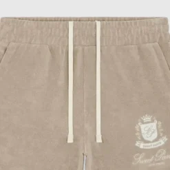 Homme SWEET PANTS SPONGE BERMUDA WHITE PEPPER