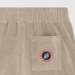 Homme SWEET PANTS SPONGE BERMUDA WHITE PEPPER