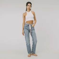 Femme SWEET PANTS VINTAGE FIT BLUE VINTAGE