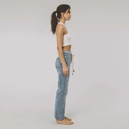 Femme SWEET PANTS VINTAGE FIT BLUE VINTAGE