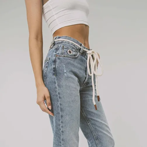 Femme SWEET PANTS VINTAGE FIT BLUE VINTAGE