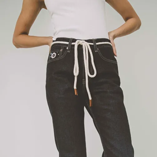 Femme SWEET PANTS VINTAGE FIT DARK BLUE
