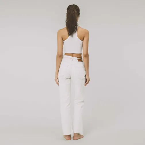 Femme SWEET PANTS VINTAGE FIT OFF WHITE