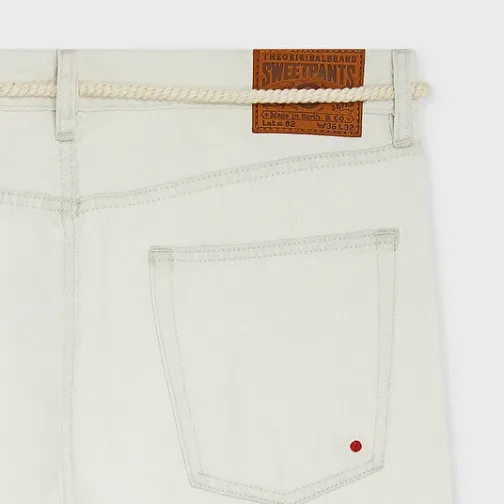Femme SWEET PANTS VINTAGE FIT OFF WHITE