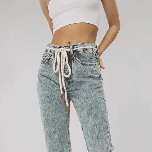 Femme SWEET PANTS VINTAGE FIT SNOW