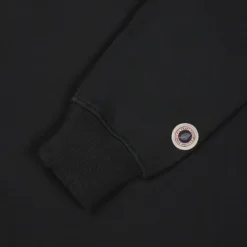 Homme SWEET PANTS WASH ZIP UP BLACK