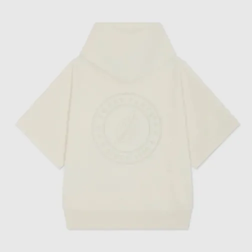 Homme SWEET PANTS YOKE HOODIE MILK