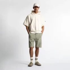 Homme SWEET PANTS YOKE HOODIE MILK
