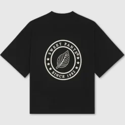 Femme SWEET PANTS YOKE TEE BLACK