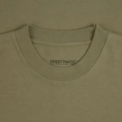 Homme SWEET PANTS YOKE TEE SAGE